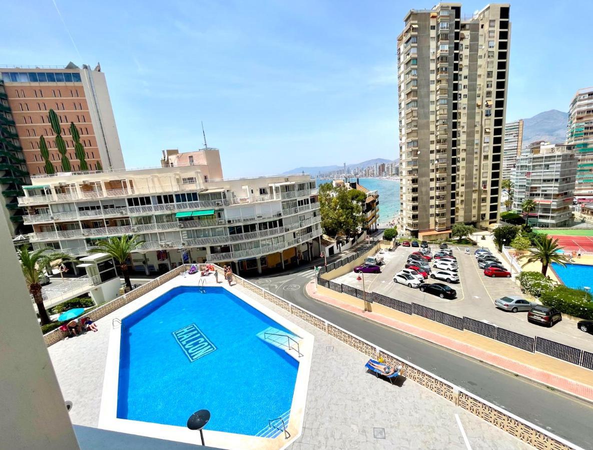 Halcon Deluxe 3-A Lejlighed Benidorm Eksteriør billede