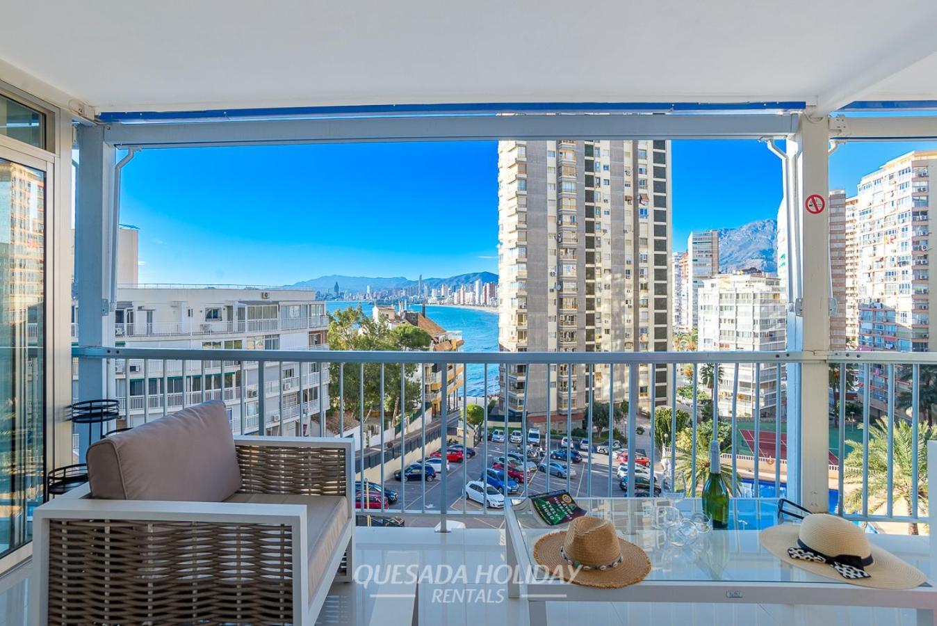 Halcon Deluxe 3-A Lejlighed Benidorm Eksteriør billede