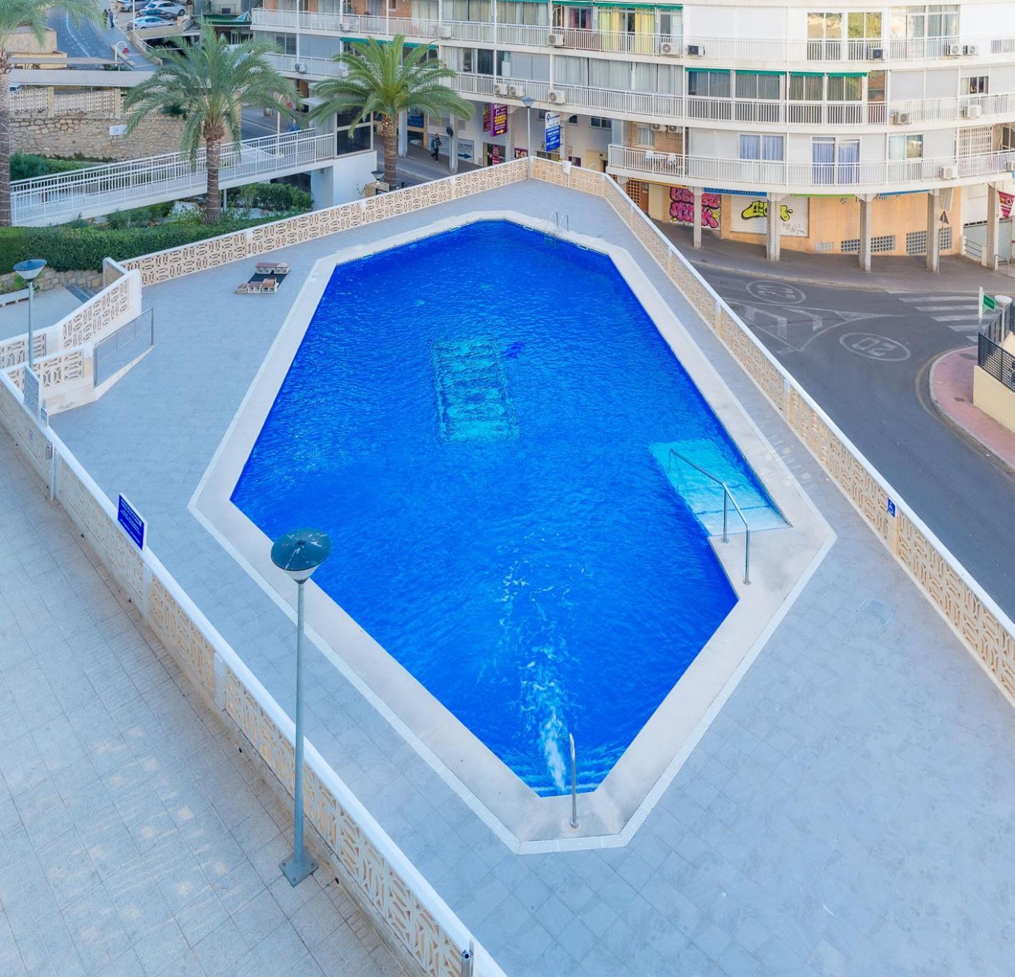 Halcon Deluxe 3-A Lejlighed Benidorm Eksteriør billede